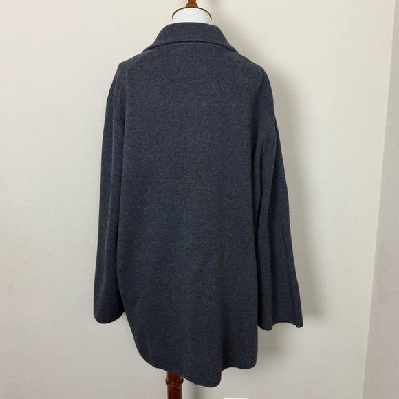 J. Crew Sophie Open-Front Sweater-Blazer in Heather Charcoal Gray - Picture 10 of 15
